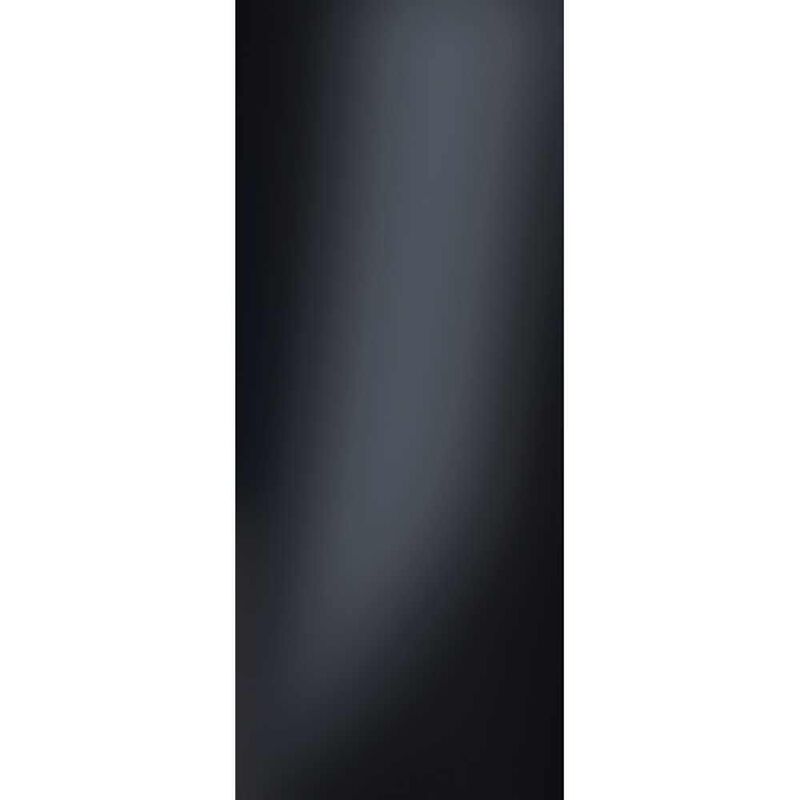 Norcold 631901 Refrigerator Door Panel - Lower, Black Acrylic, Fits N18LX Model