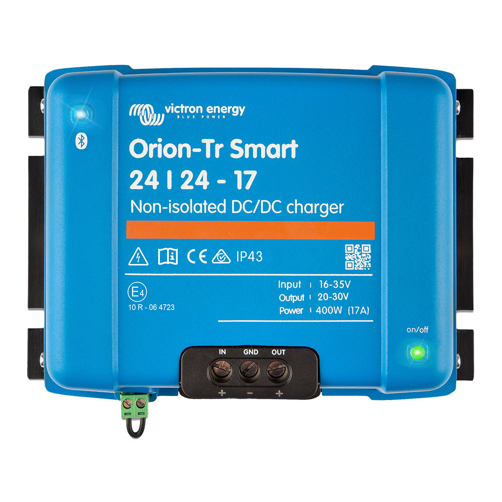 Victron ORI242440140 Orion-TR Smart 24/24-17A 17A (400W) Non-Isolated DC-DC Charger or Power Supply