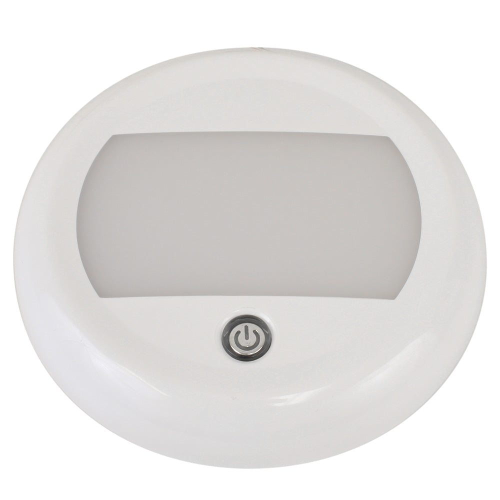 Scandvik 41323P 5" Dome Light w/Switch & 3 Stage Dimming - 10-30V - IP67
