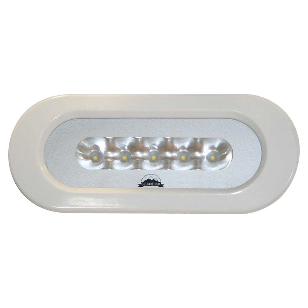 Scandvik 41343P Flush Mount Spreader Light - 10-30V - White