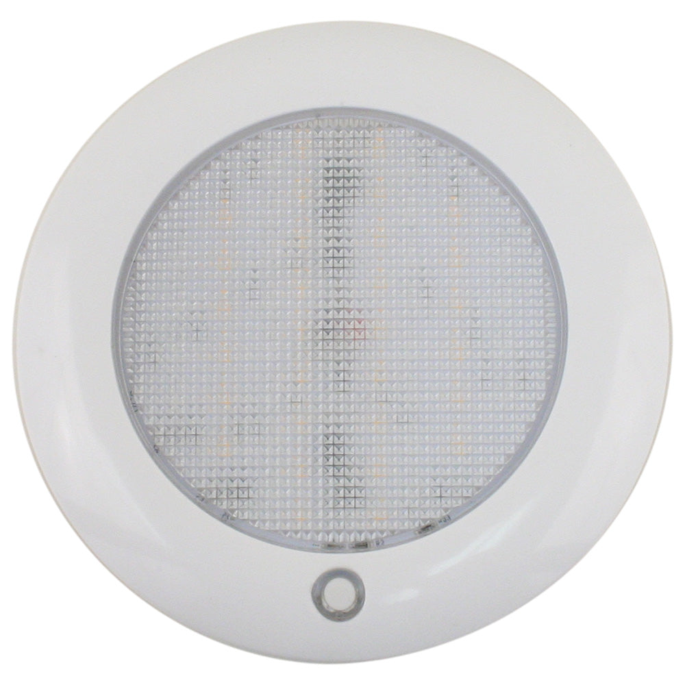Scandvik 41462P Slim 5" Dome Light - Warm White/Red - 10-30V
