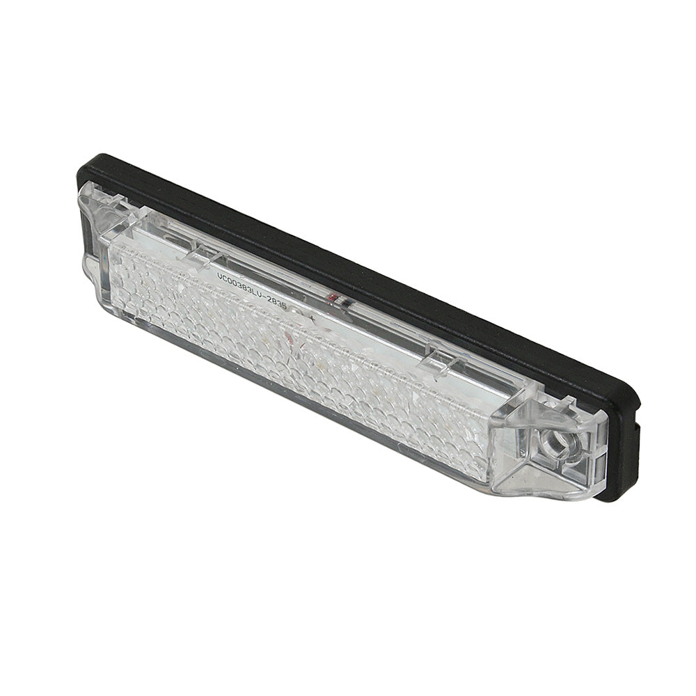 Scandvik 41640P 4" LED Light Strip - White w/Gasket - 12V