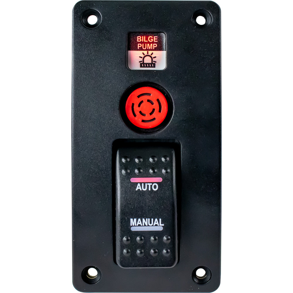 Sea-Dog 423037-1 Bilge Pump Water Alarm Panel w/Switch