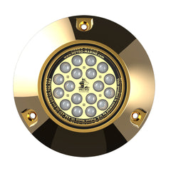 Metro Marine F-BMR1-A3-45 High-Output Submersible Underwater Light w/Intelligent Monochromatic LED's - Aqua, 45° Beam