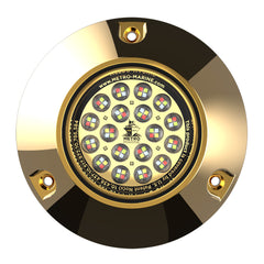 Metro Marine F-BMR1-FS-90 High-Output Submersible Underwater Light w/Intelligent Full Spectrum LED's - RGBW, 90° Beam