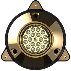 Metro Marine F-SMR1-FS-90 High-Output Surface Mount Underwater Light w/Intelligent Full Spectrum LED&#39;s - RGBW, 90 Degree Beam