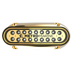 Metro Marine F-BME1-H-B3-45 High-Output Elongated Underwater Light w/Intelligent Monochromatic LED's - Blue, 45° Beam