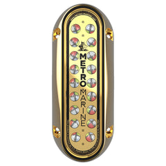 Metro Marine F-BME1-V-FS-45 High-Output Elongated Vertical Mount Light w/Intelligent Full Spectrum LED&#39;s - RGBW, 45 Degree Beam