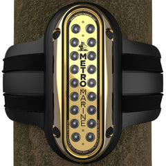 Metro Marine F-PME1-V-B3-90 High-Output Vertical Piling Mount Light w/Intelligent Monochromatic LED&#39;s - Blue, 90 Degree Beam