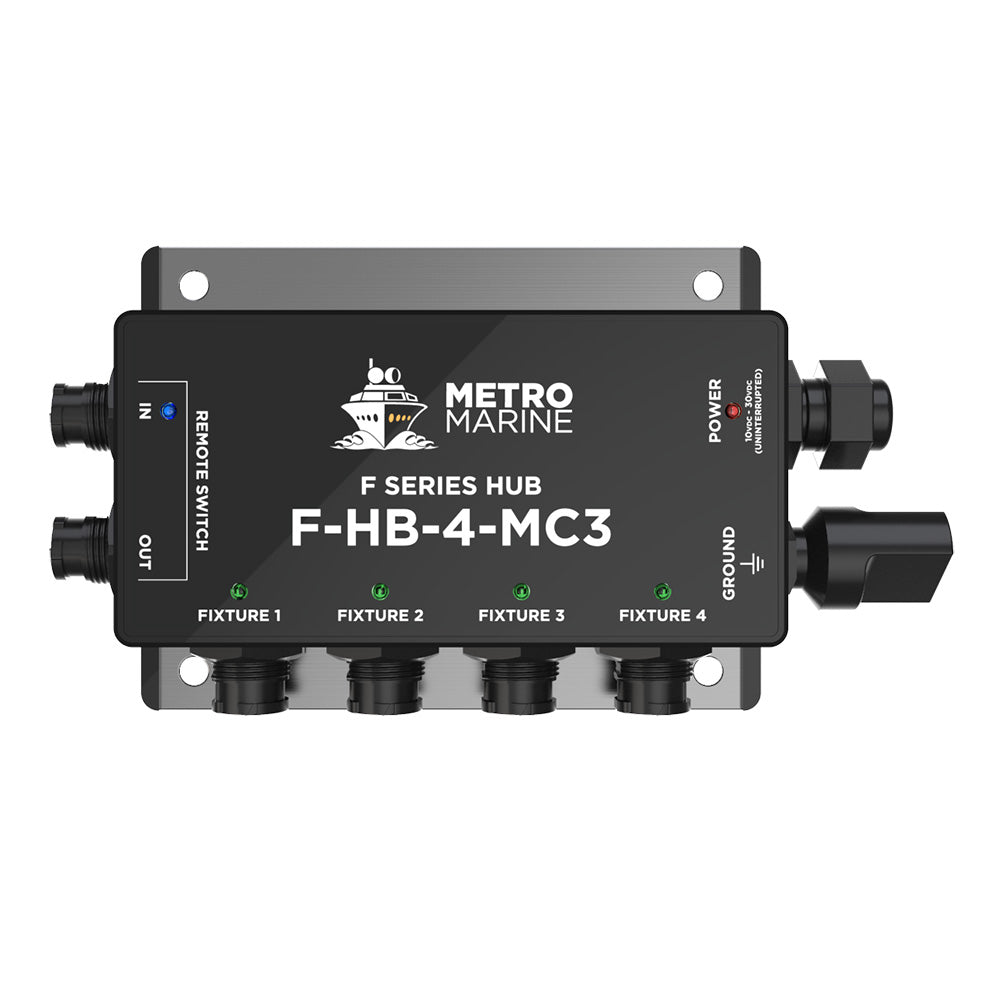 Metro Marine F-HB-4-MC3 Single Color Hub - 4 Outputs