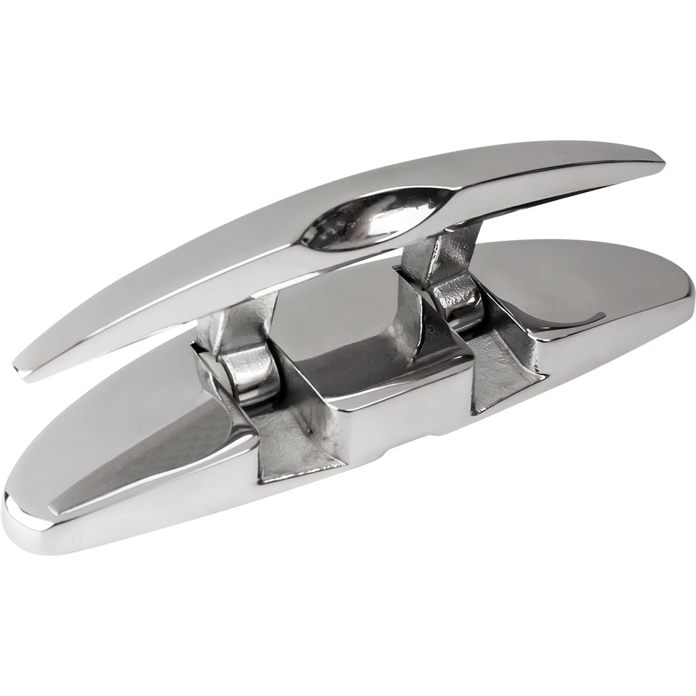 Sea-Dog 041115-15" Oval SS Folding Cleat w/Hidden Hex Bolts