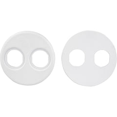 Sea-Dog 426104-1 4" Gauge Power Socket Adapter Mounting Plate - White