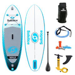 Solstice Watersports 35596 8' Maui Youth Inflatable Stand-Up Paddleboard