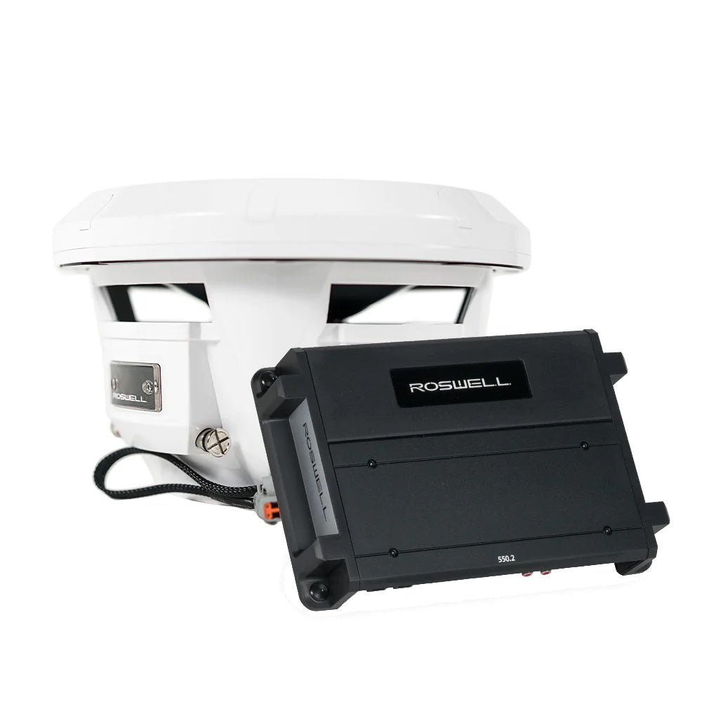 Roswell C920-2558 R1 10" Subwoofer Package - White
