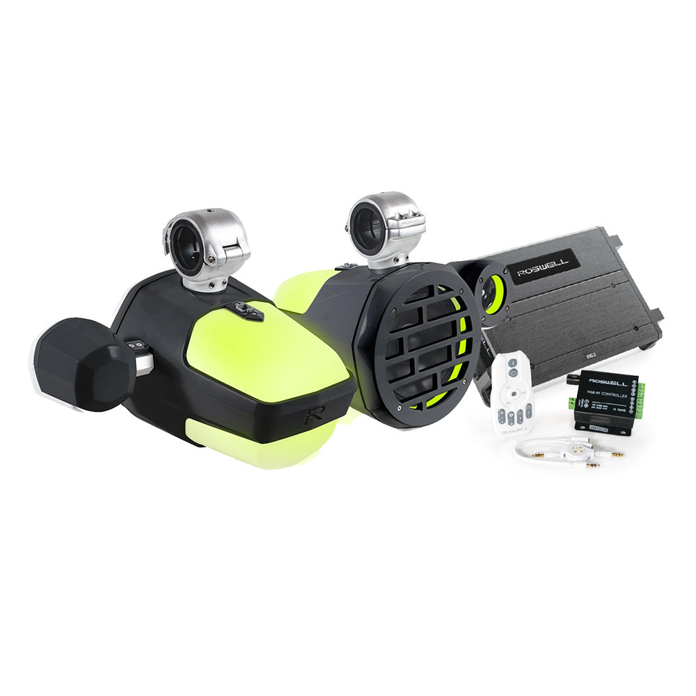 Roswell C920-23121 R1 Pro Marine Audio Package - Black