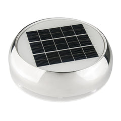 Marinco N20803S-D-1 3" Day/Night Solar Vent - Stainless Steel
