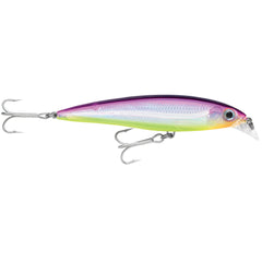 Rapala SXR12PRCH X-Rap Saltwater 4-3/4" Purple Chartreuse