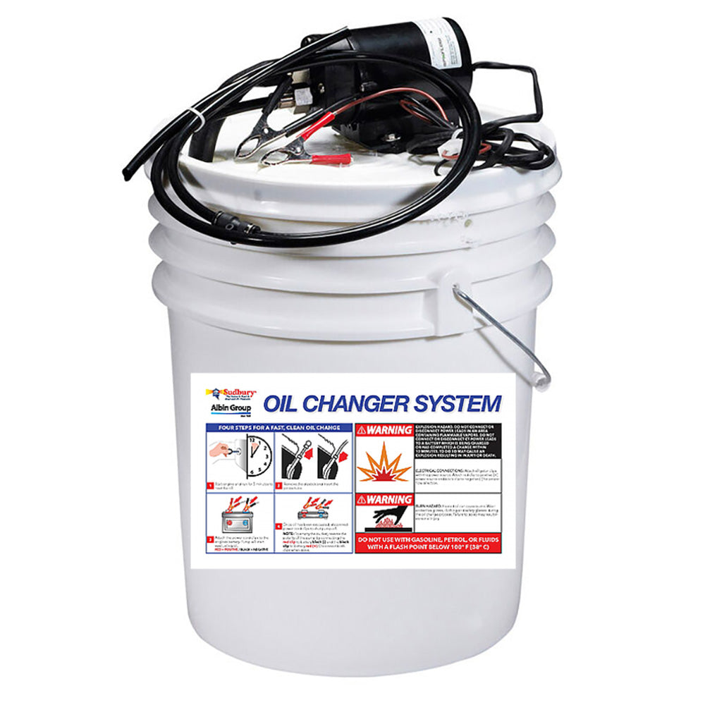 Albin Group 04-03-015 Oil Changer System
