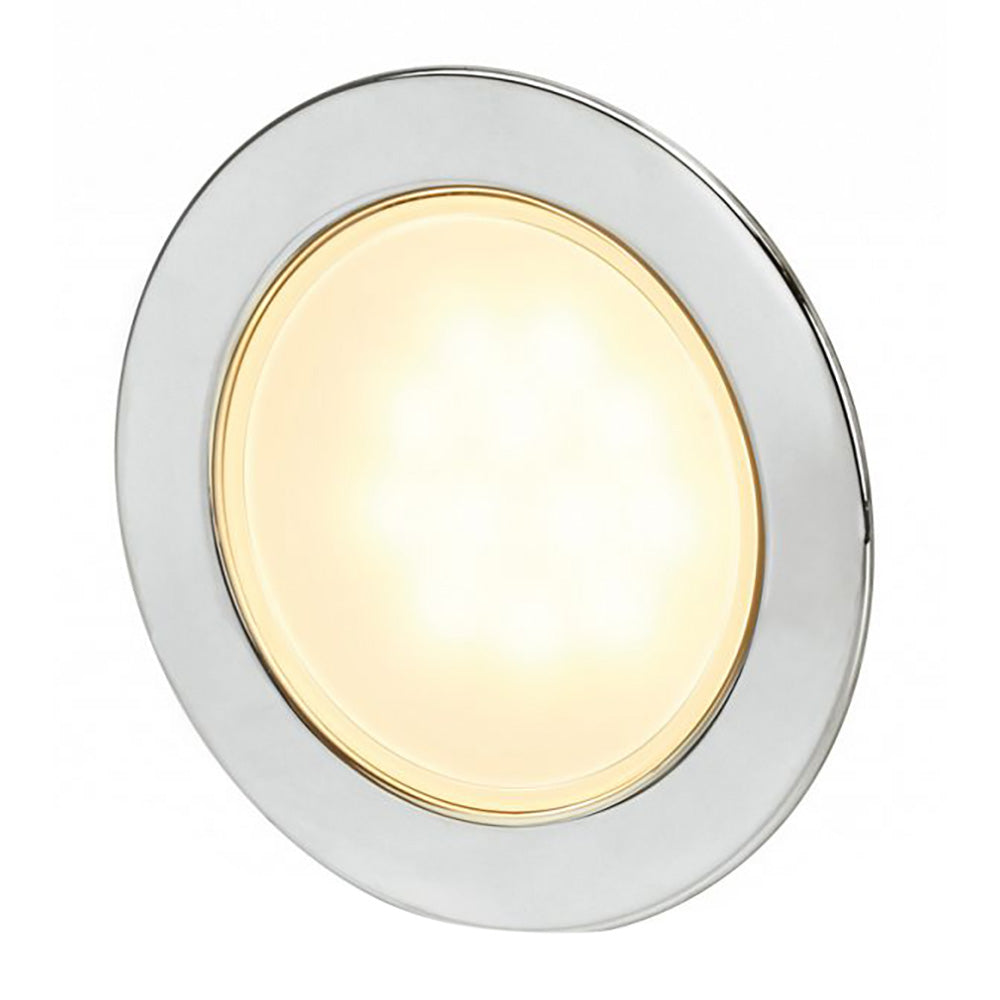 Hella Marine 958340021 Round Warm White EuroLED 95 Gen 2 LED Down Light - Stainless Steel Rim