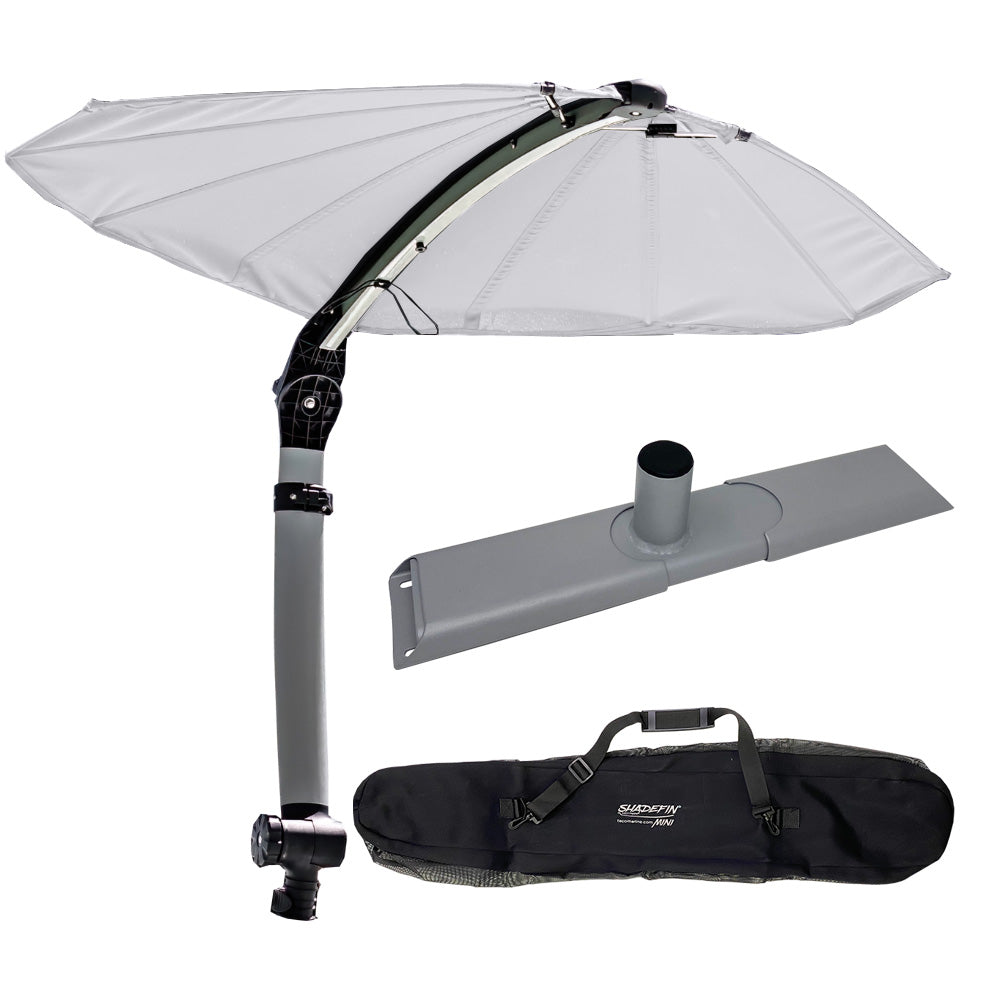 TACO T10-4000-18 ShadeFin Mini w/White Fabric - Bag & Kayak Mount Kit
