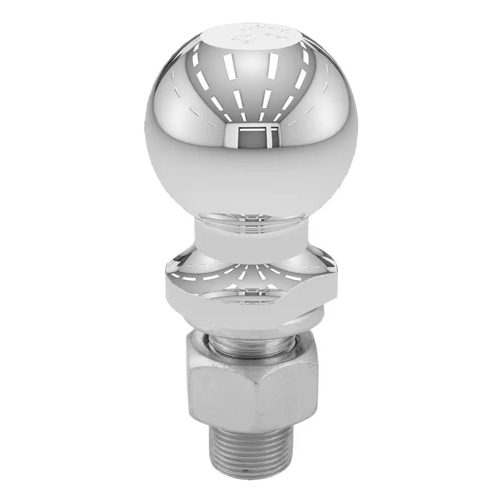 CURT 40067 2-5/16" Trailer Ball - 1" x 2-1/8" Shank - 7,500 lb. Capacity - Chrome