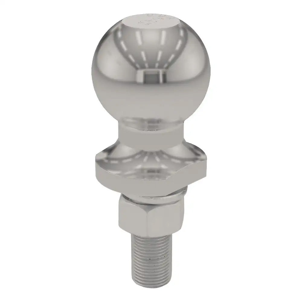 CURT 40082 2" Trailer Ball - 3/4" x 2-1/8" Shank - 3,500 lb. - Stainless Steel