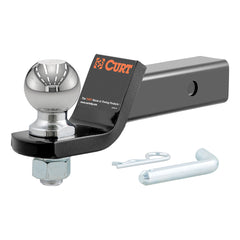 CURT 45041 Loaded Ball Mount w/2-5/16" Ball - 2" Shank - 2" Drop - 7,500 lbs