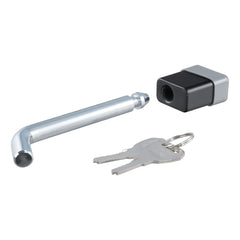 CURT 23021 5/8" Hitch Lock - 2", 2-1/2", or 3" Receiver - Deadbolt - Chrome