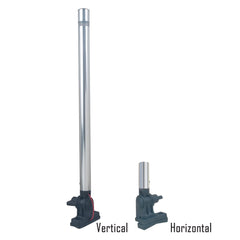 Perko 1670DP2ALU 24" Folding Mount Pole Light - White All Round Light