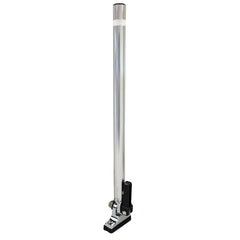 Perko 1672DP0ALU 14" Folding Mount Pole Light - White All Round Light w/Quick Adjust Mount