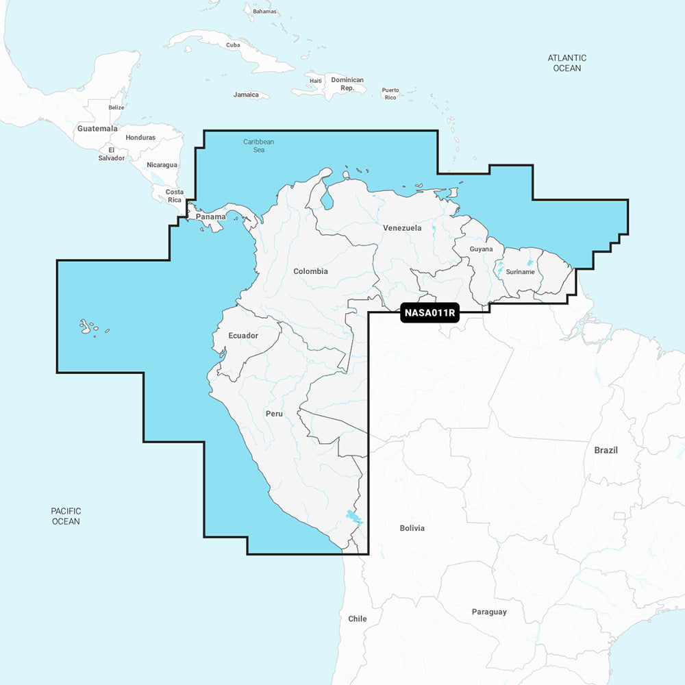 Navionics 010-C1460-30 NASA011R - South America North - +