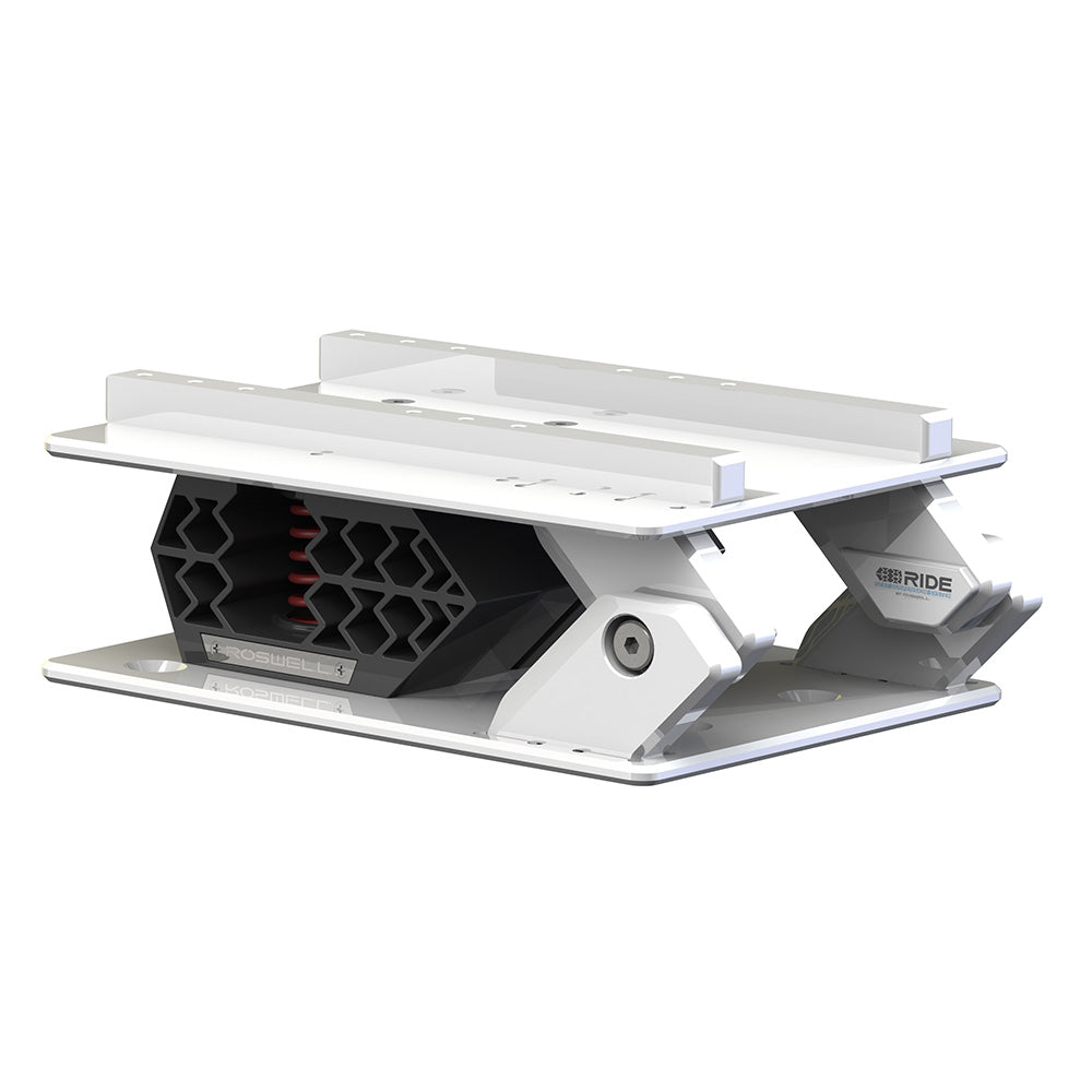 Roswell C910-23704 RIDE Seat Suspension System - White