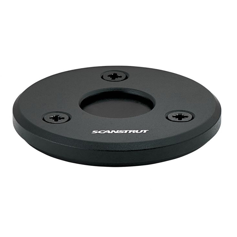 Scanstrut DS-LP-21A-BLK Black Anodized Aluminum Low-Profile Cable Seal f/Cables 4-9mm