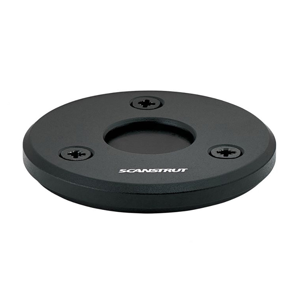 Scanstrut DS-LP-21B-BLK Black Anodized Aluminum Low-Profile Cable Seal f/Cables 9-14mm & Connectors Up to &Oslash;21mm