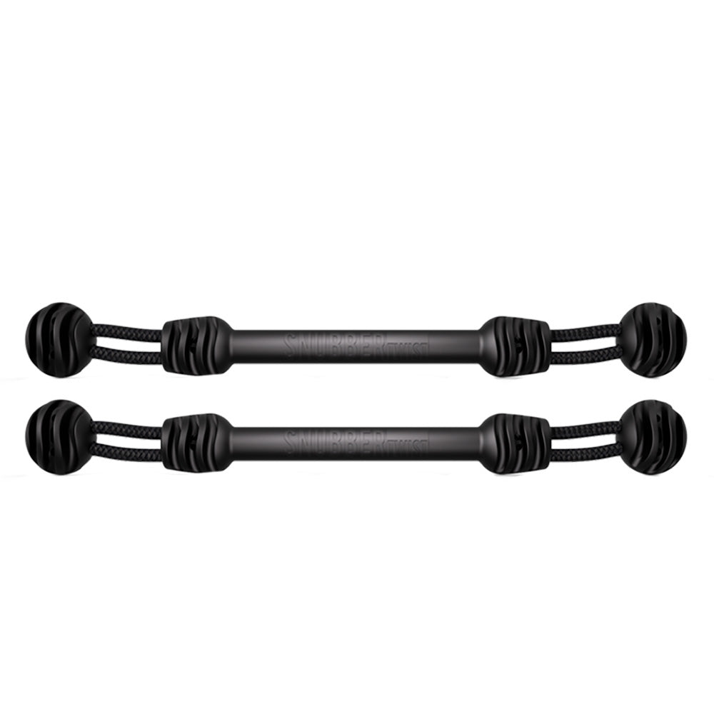 Snubber S51112 TWIST - Tar Black - Pair