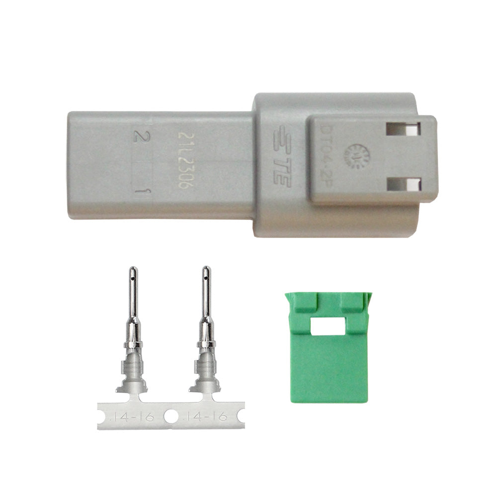Pacer TDT04F-2RP DT Deutsch Receptacle Repair Kit - 14-18 AWG (2 Position)