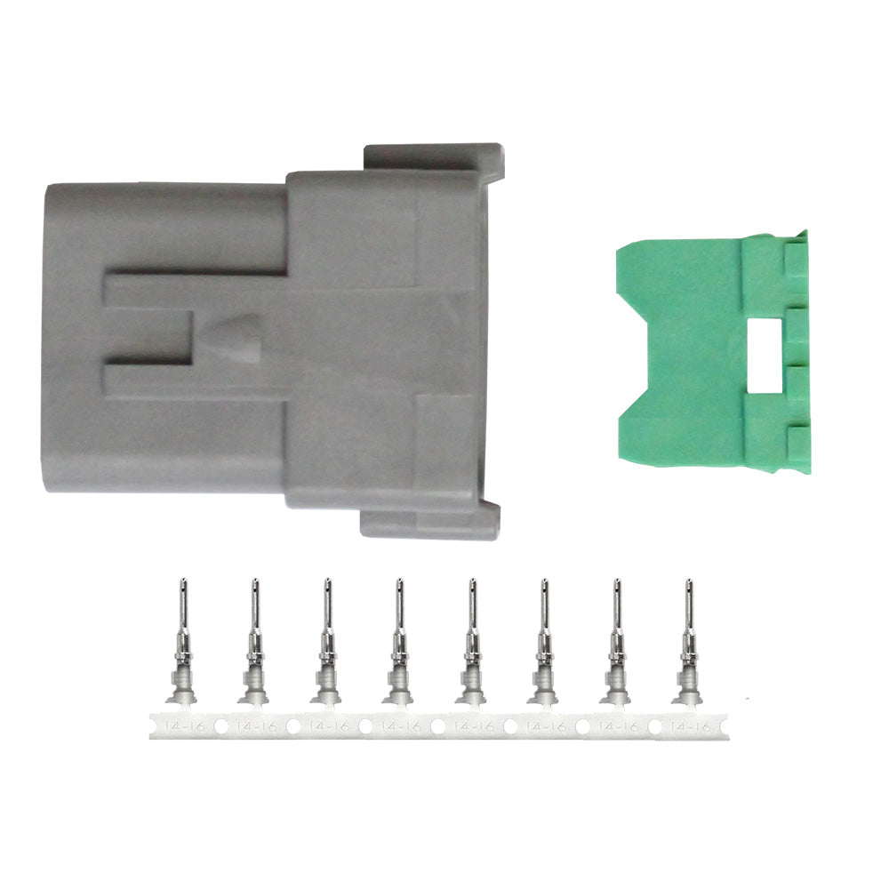 Pacer TDT04F-8RP DT Deutsch Receptacle Repair Kit - 14-18 AWG (8 Position)