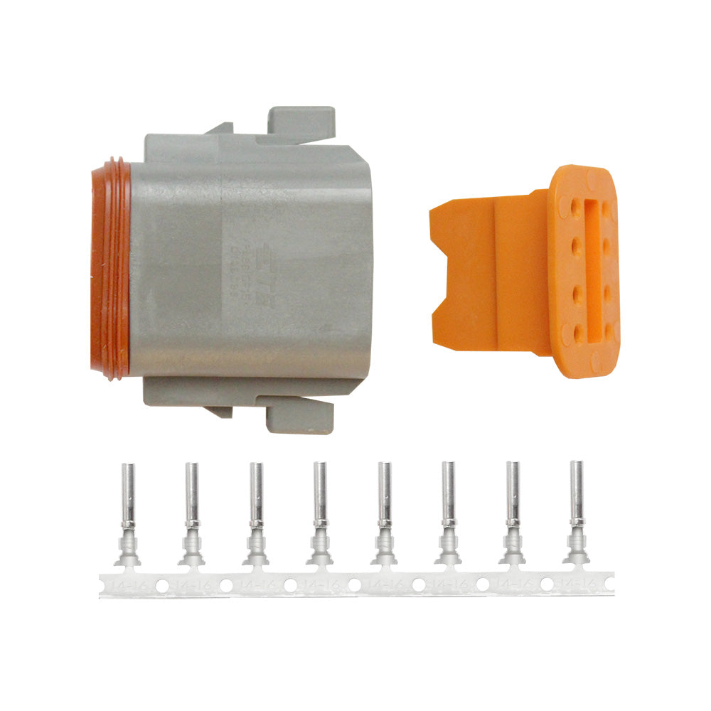 Pacer TDT06F-8RS DT Deutsch Plug Repair Kit - 14-18 AWG (8 Position)