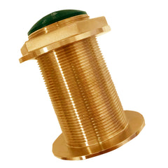 Echonautics BT70MB300-00 Bronze Low-Profile Thru-Hull Medium-Frequency CHIRP Transducer - 300W, 0 Degree Tilt, 95-155kHz
