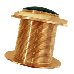 Echonautics BT87M1KW-12 Bronze Low-Profile Thru-Hull Medium-Frequency CHIRP Transducer - 1kW, 12 Degree Tilt, 85-135kHz