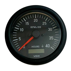 VDO 333-93500 Cockpit International Gen II 4K RPM Tachometer w/Hourmeter
