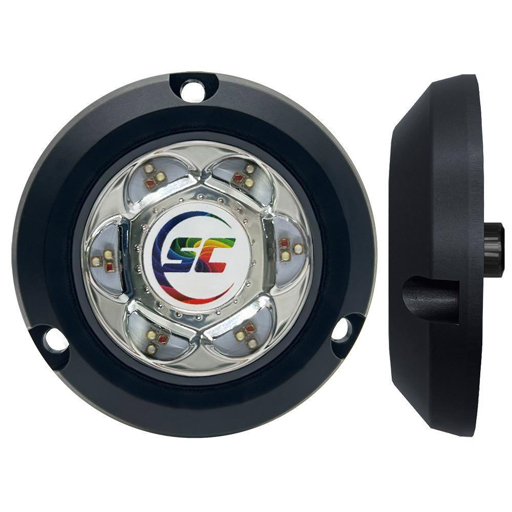 Shadow-Caster SC2-CC-CSM SC2 Series Polymer Composite Surface Mount Underwater Light - Full Color