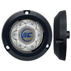 Shadow-Caster SC2-BB-CSM SC2 Series Polymer Composite Surface Mount Underwater Light - Bimini Blue