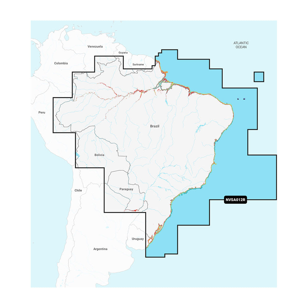 Garmin 010-C1453-00 Navionics Vision+ NVSA012R Brazil