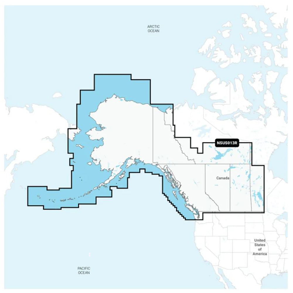 Garmin 010-C1485-20 Navionics+ NSUS013R Canada, West & Alaska