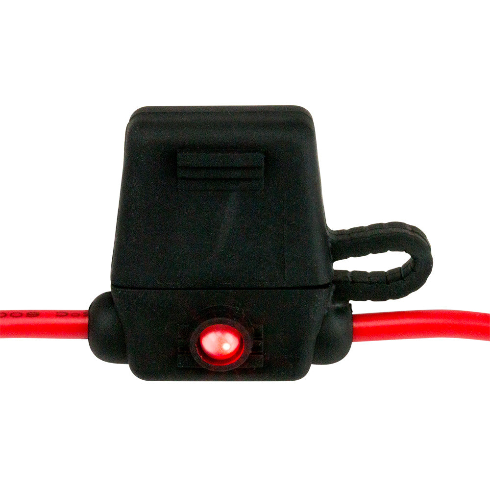Sea-Dog 445197-1 ATO/ATC Style Inline LED Fuse Holder - Up to 30A