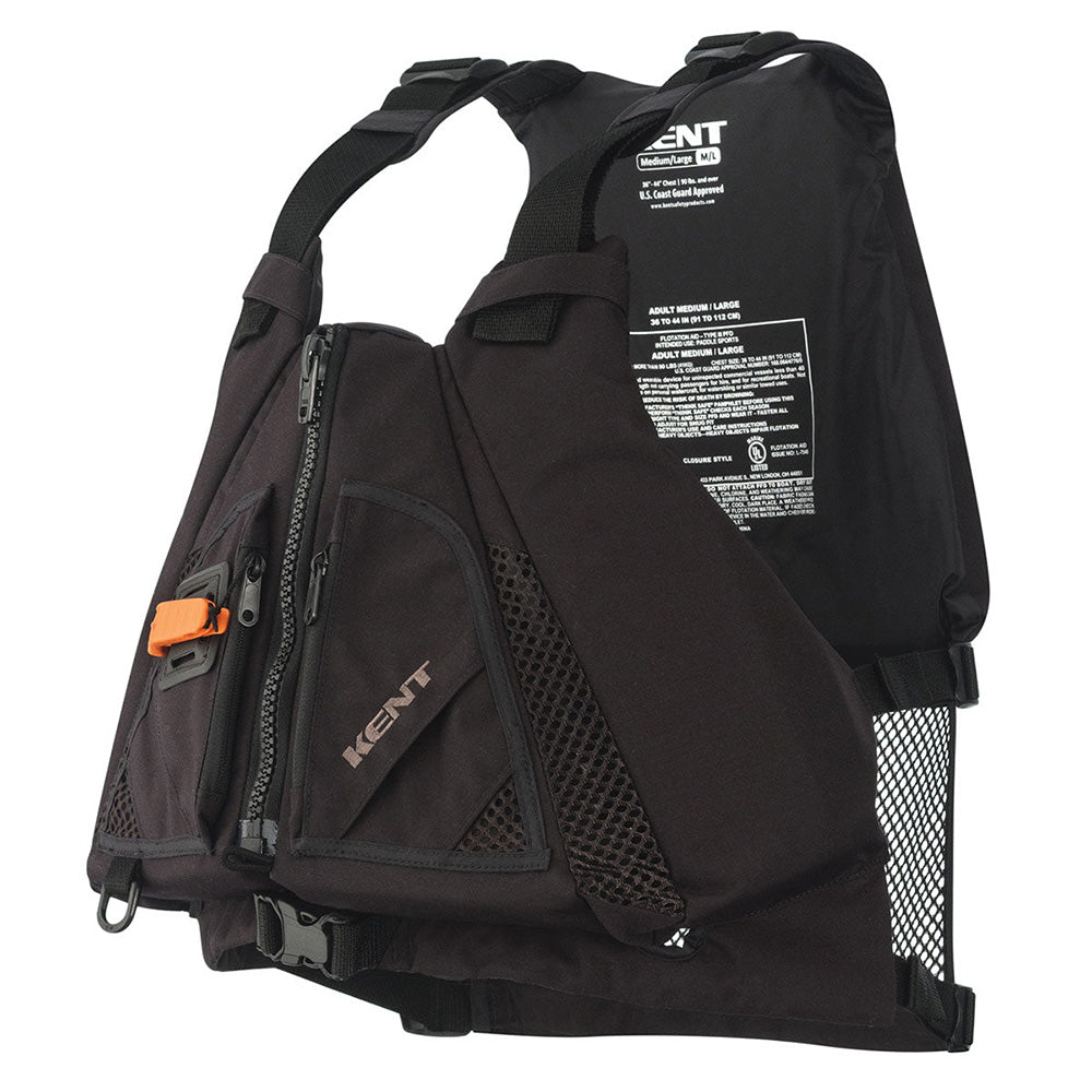 Kent 151600-700-060-23 Law Enforcement Life Vest - XL/2XL - Black