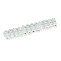 Pacer E200-12-5 20A Euro Style Terminal Block - 12 Gang - 5 Pack