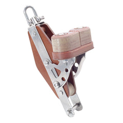 Barton Marine T00631 TUPHblox Fiddle Block w/Swivel & Cam + Becket - 20mm (25/32&Prime;) Size 0