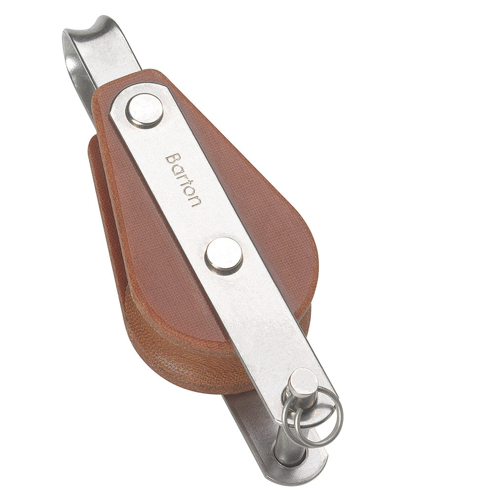 Barton Marine T01111 Tuphblox Size 1 Single Block w/Swivel & Becket